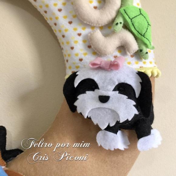 Guirlanda pets bem vindo