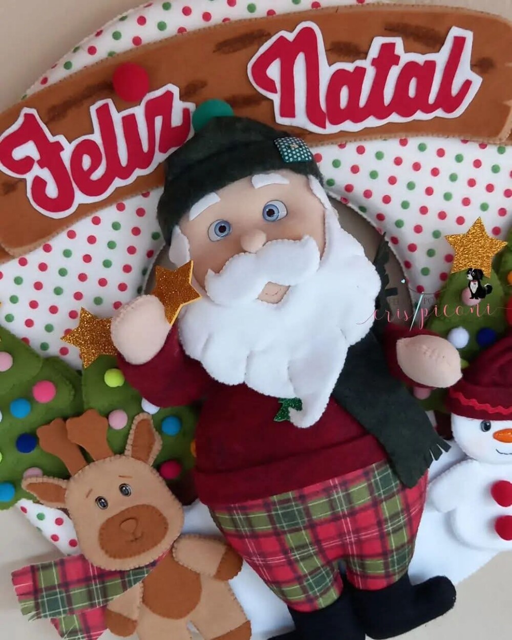 Guirlanda feliz natal