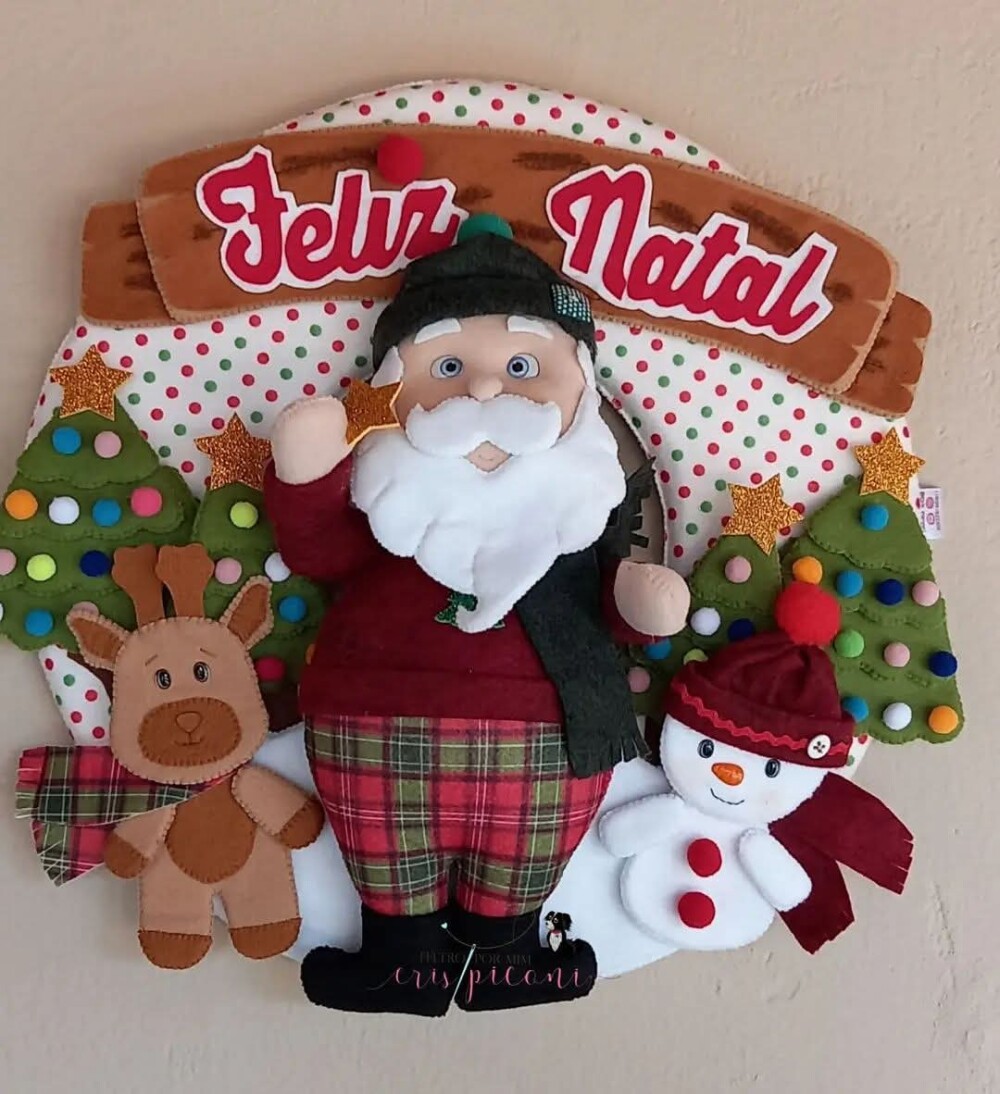 Guirlanda feliz Natal