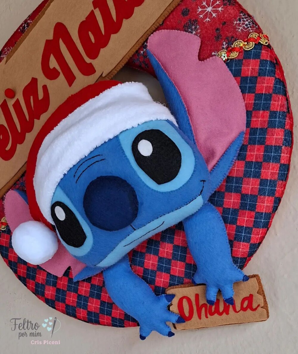 Guirlanda natalina stitch