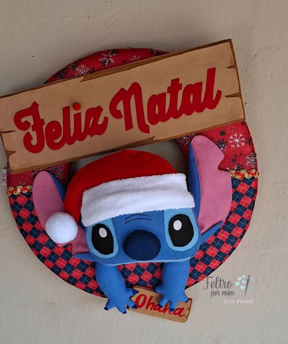 Guirlanda natalina stitch