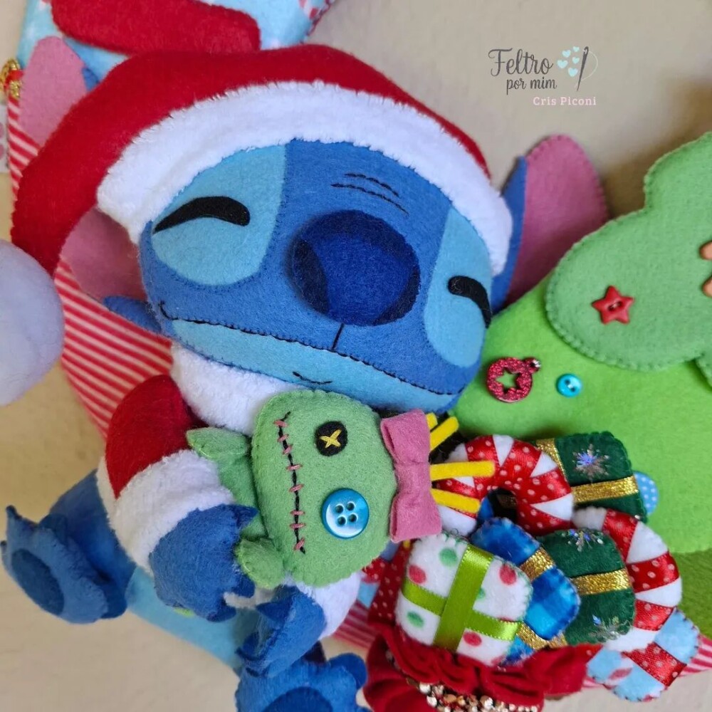 Guirlanda natalina stitch