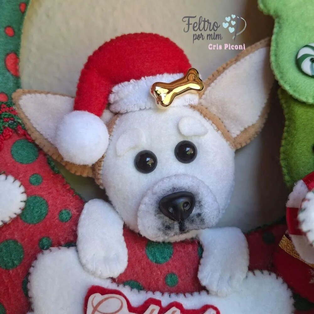 Guirlanda natalina pet personalizada