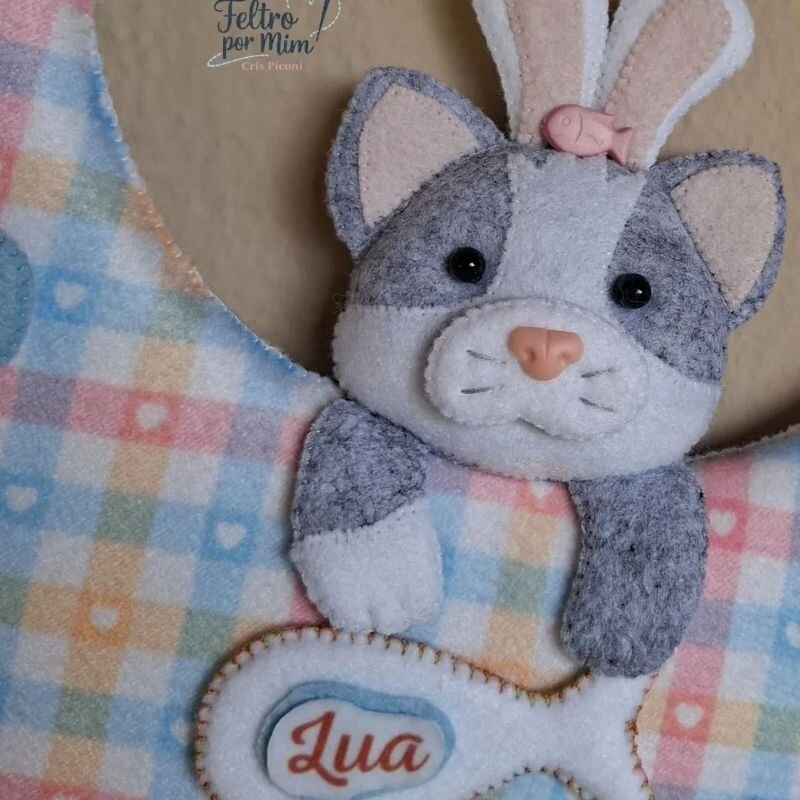 Guirlanda de pascoa pet personalizada