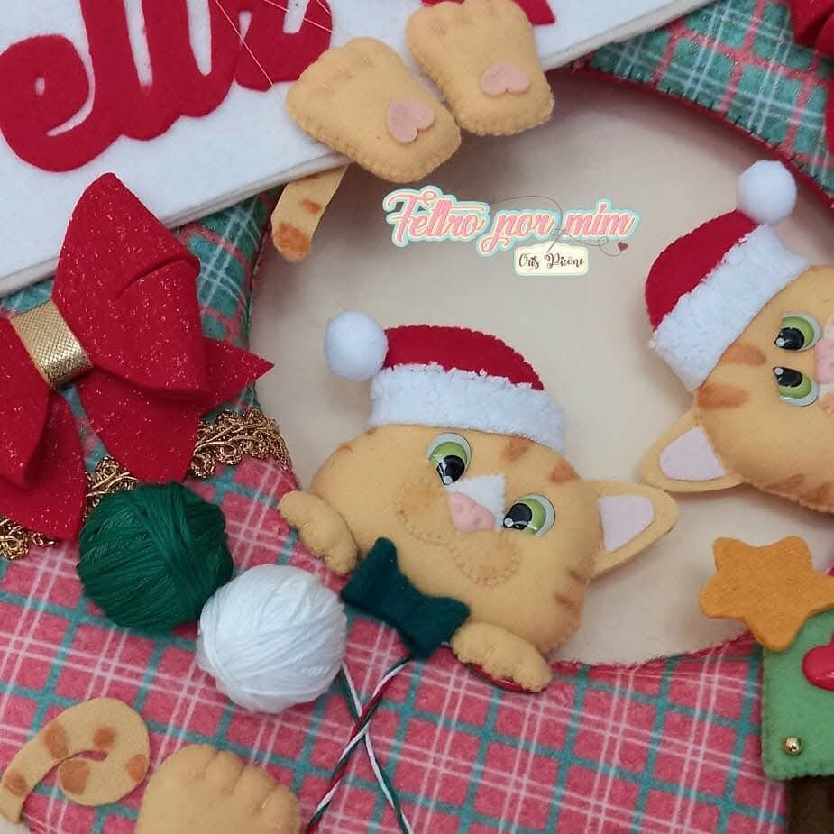 Guirlanda pet personalizada natalina