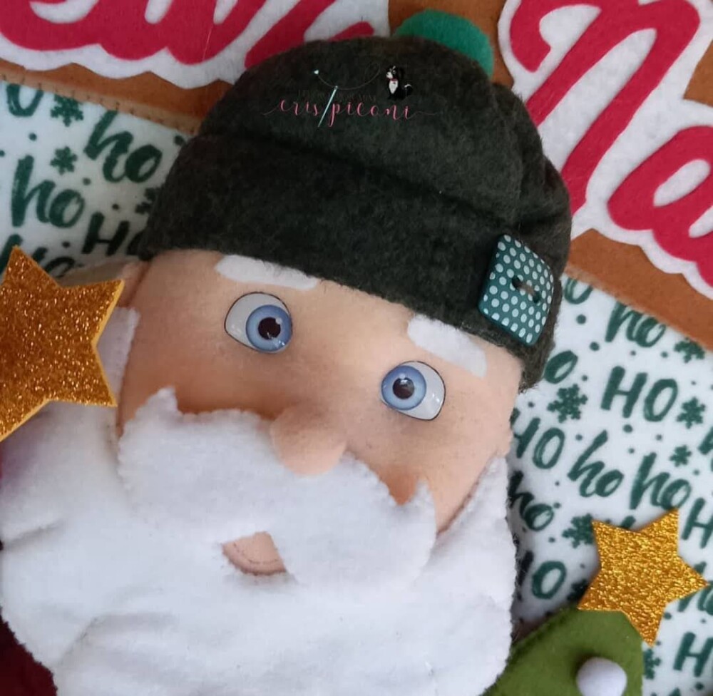 Guirlanda papai noel