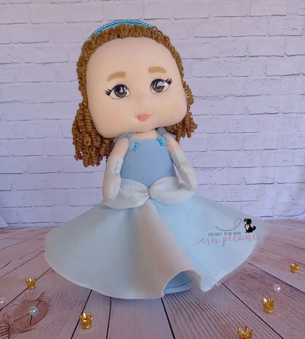 Boneca Personalizada Cinderela