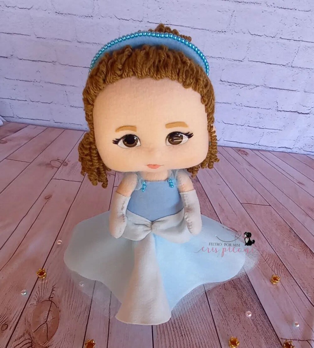 Boneca Personalizada Cinderela
