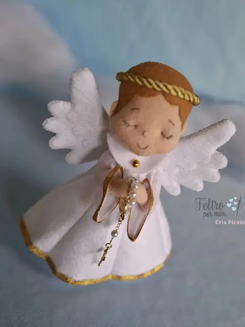 Anjinhos em feltro 15 cm.