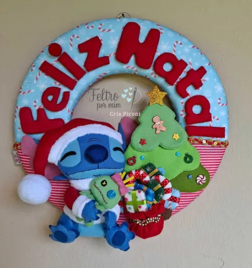 Guirlanda Natalina Stitch