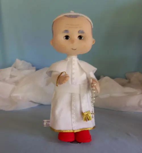 Papa João Paulo Ii em Feltro