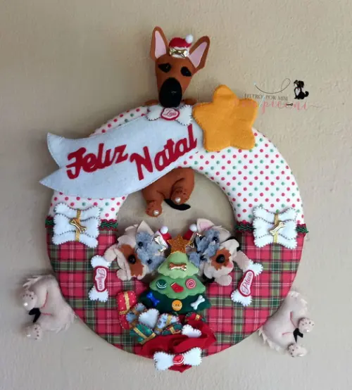 Guirlanda Natalina Pet Personalizada