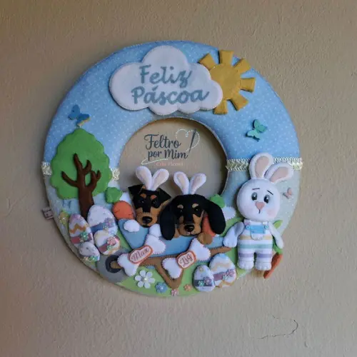 Guirlanda Pet Personalizada de Pascoa