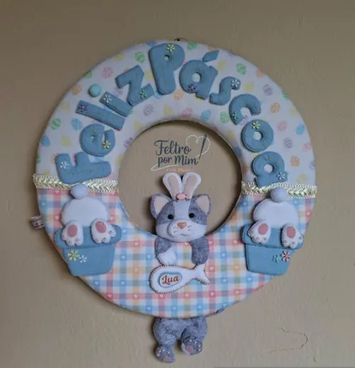 Guirlanda Pet Personalizada de Pascoa