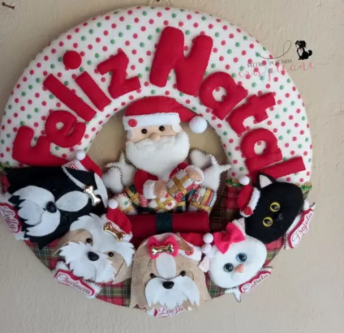 Guirlanda Natalina Pet Personalizada