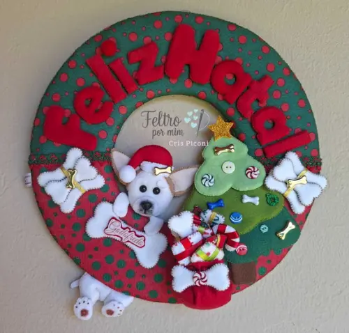 Guirlanda Natalina Pet Personalizada