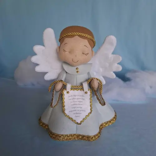 Anjo da Guarda em Feltro