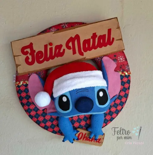Guirlanda Natalina Stitch