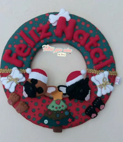 Guirlanda natalina pet personalizada