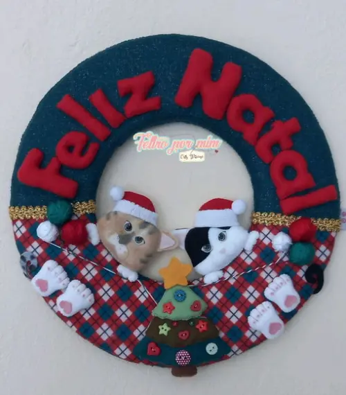 Guirlanda natalina pet personalizada