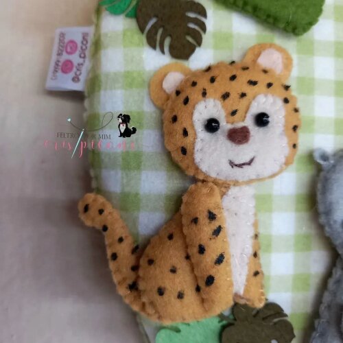 Guirlanda fauna  brasileira com pets