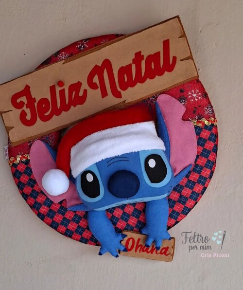 Guirlanda natalina stitch