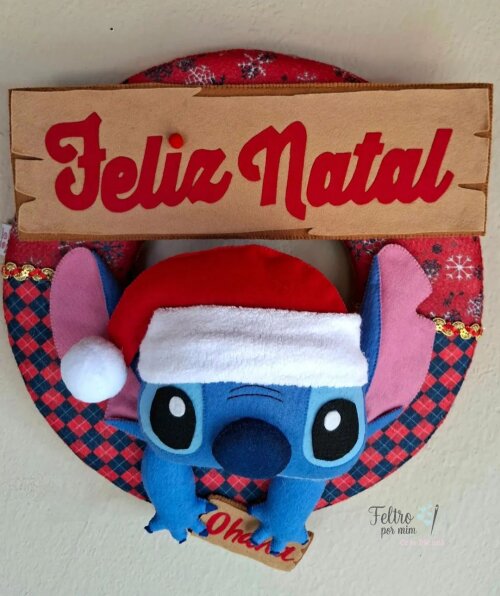 Guirlanda natalina stitch