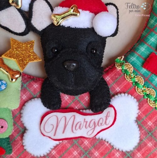 Guirlanda pet personalizada natalina