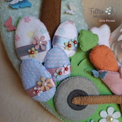 Guirlanda pet personalizada de Páscoa