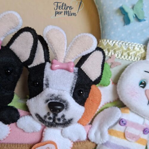 Guirlanda pet personalizada Páscoa