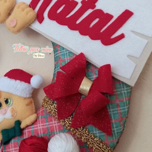 Guirlanda pet personalizada natalina