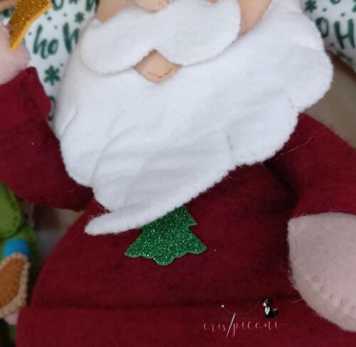 Guirlanda papai noel