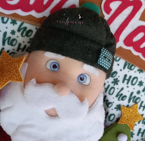 Guirlanda papai noel