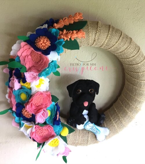 Guirlanda pet floral