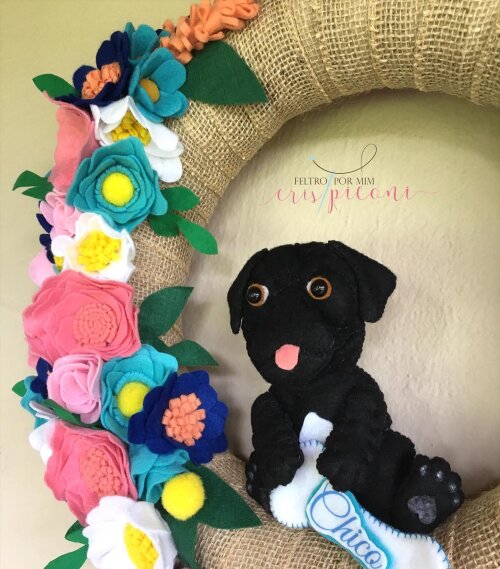 Guirlanda pet floral