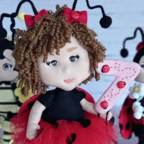 Boneca Personalizada joaninha