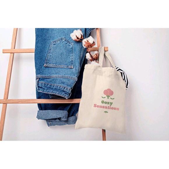 100 Ecobag em Algodão Orgânico 140grs