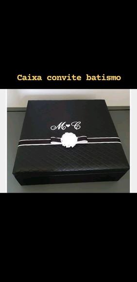 Caixa batismo