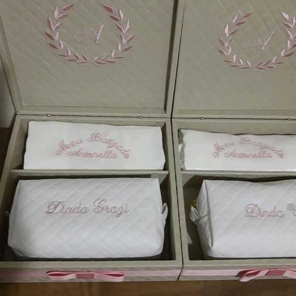 Caixa personalizada para padrinhos