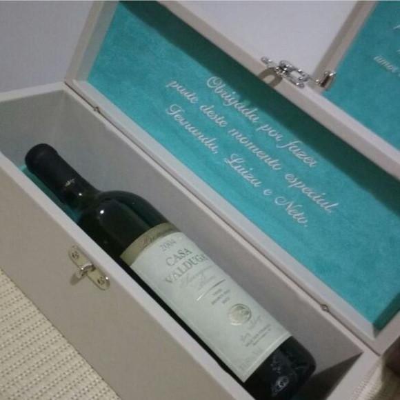Caixa pra Vinhos