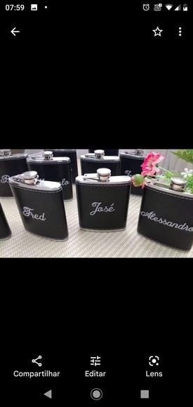 Cantil em couro personalizado