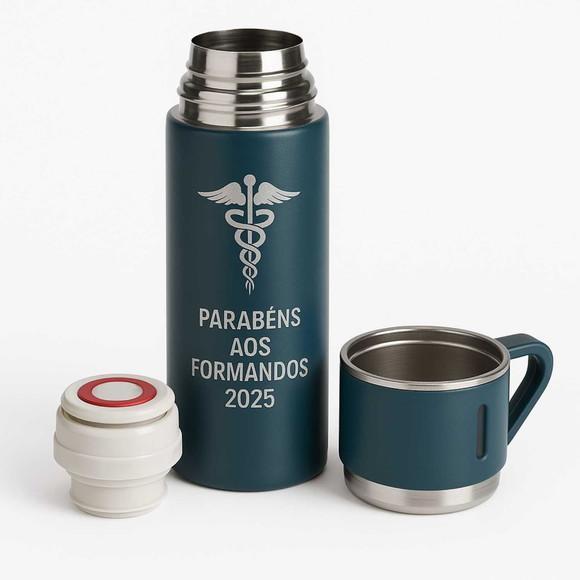 Kit Garrafa Termica 400 ml Personalizado
