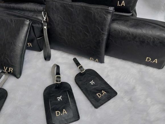 Kit Necessaire , Tag de Mala e Clutch
