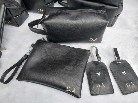 Kit Necessaire , Tag de Mala e Clutch