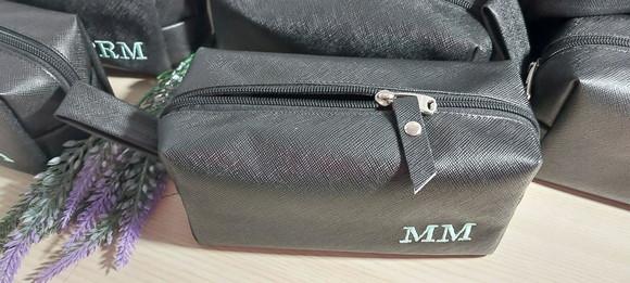 Necessaire Box com Logo Bordada
