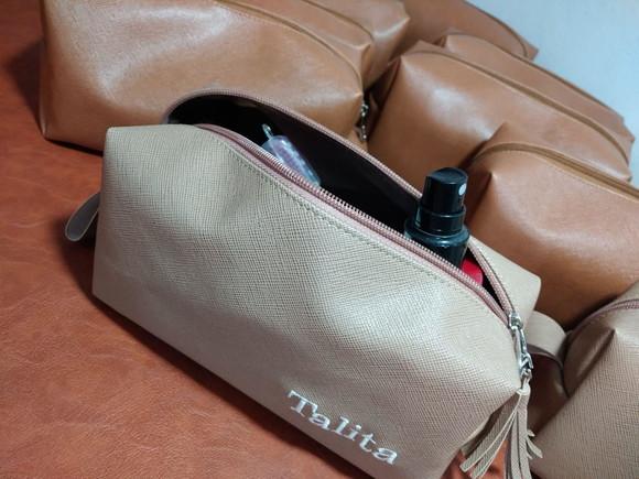 Necessaire Box G em Couro Personalizado