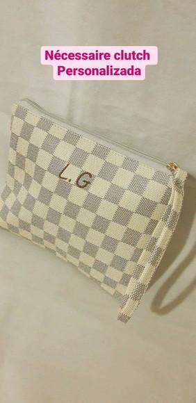Necessaire em couro personalizada