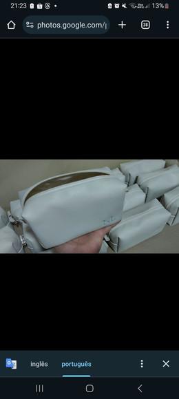 Necessaire em Couro Personalizada