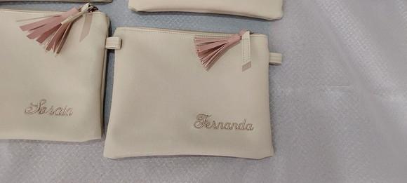 Necessaire Madrinha em Couro