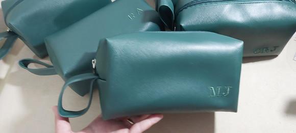 Necessairebox G em Couro Personalizada